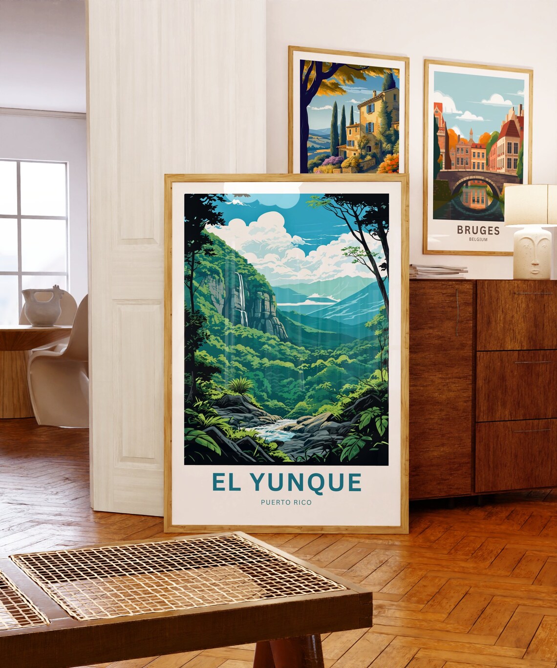 El Yunque Travel Poster, Puerto Rico Wall Art - Image 5