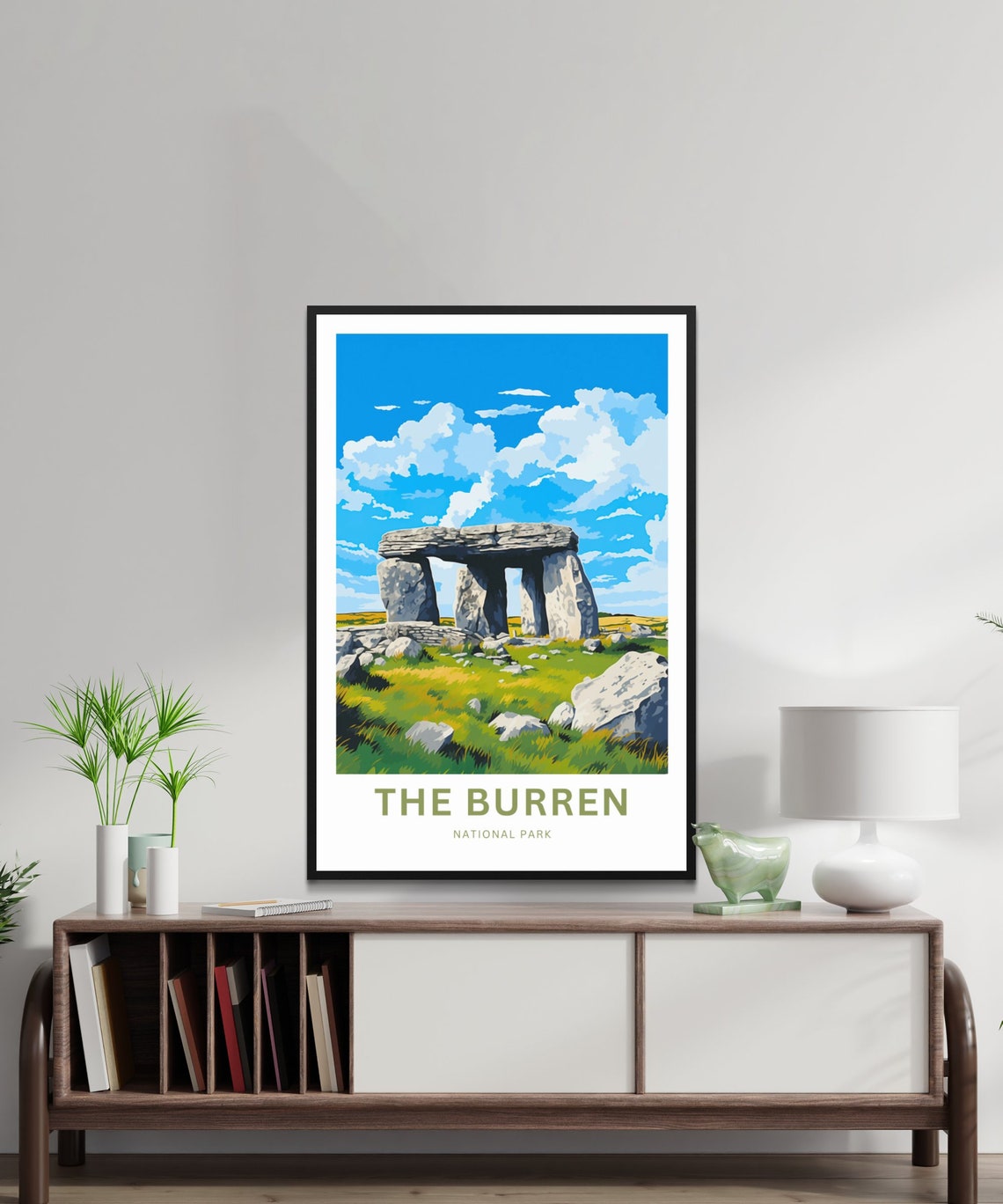 Personalized The Burren National Park Ireland Custom Travel Poster - Image 2