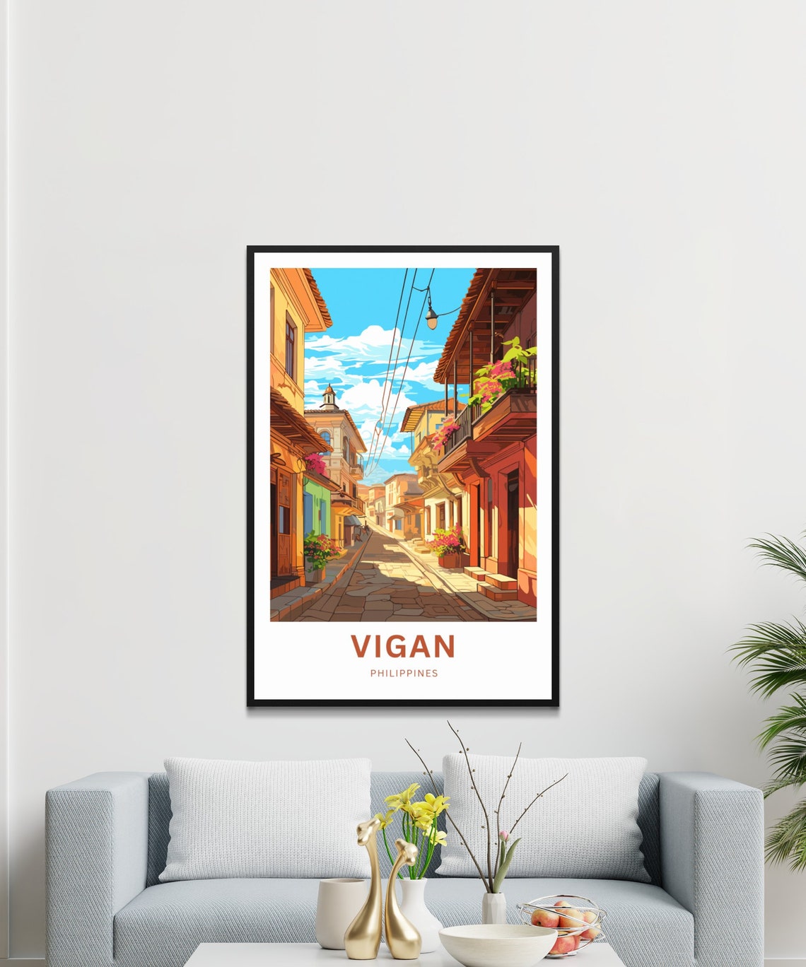 Vigan Travel Poster, Philippines - Image 3