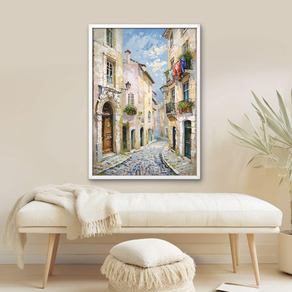 Artdco Balcony Minimal Architecture Wall Art