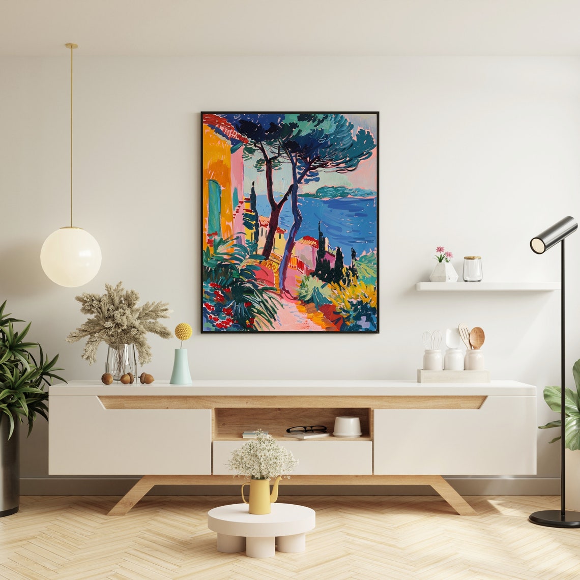 Matisse Print Yellow House Decor Mid Century Wall Art Matisse Poster Exhibition Landscape Art Eclectic Decor - Image 7