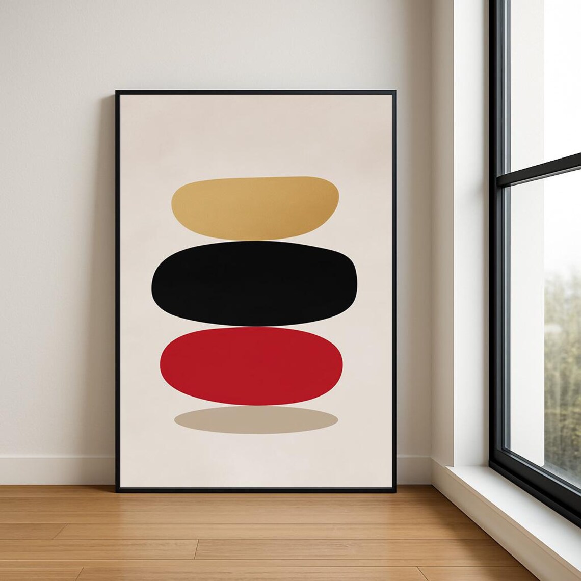 High Resolution Abstract Geometric Wall Art