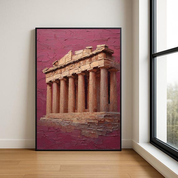 High Resolution Landmark Oil Painting