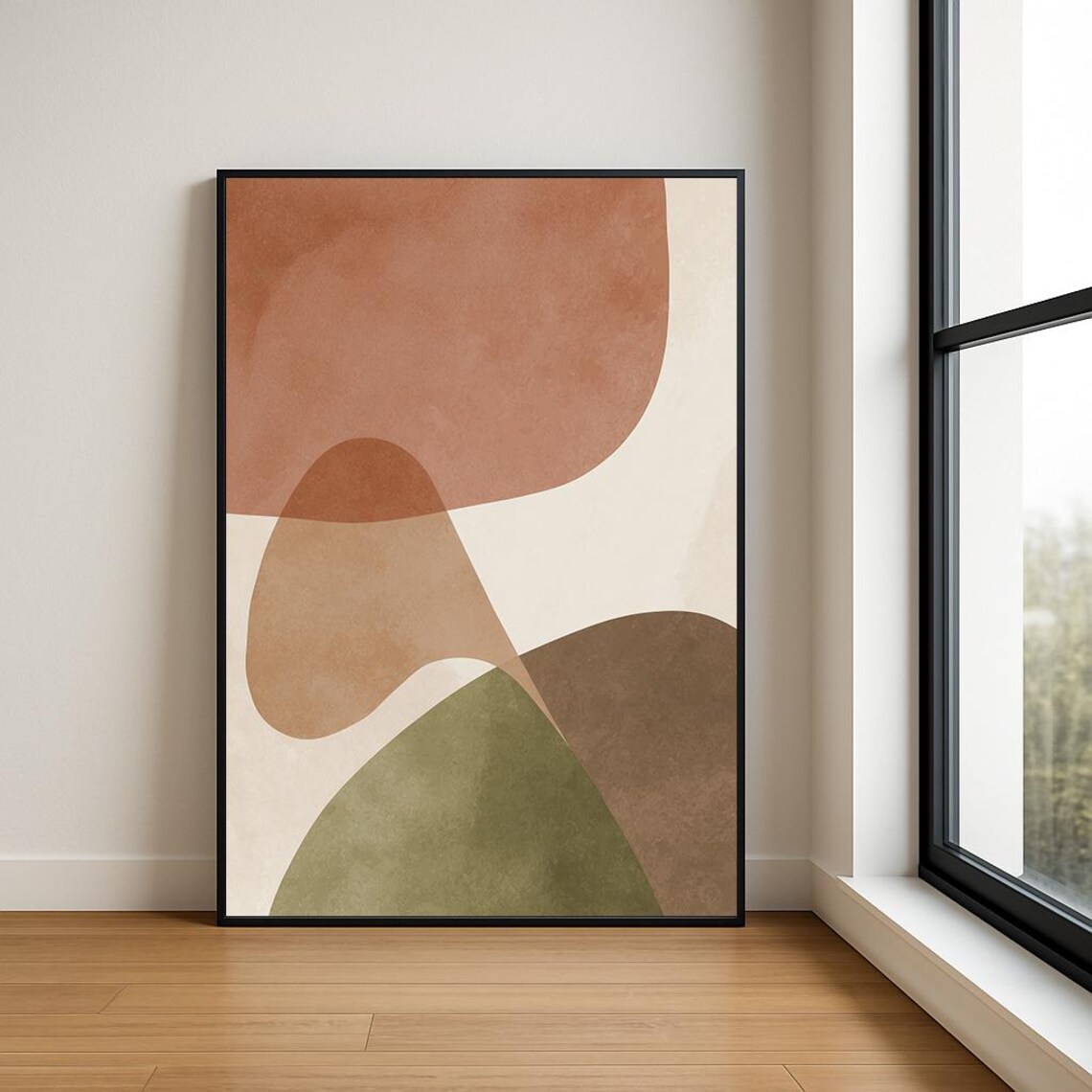 High Resolution Abstract Geometric Wall Art