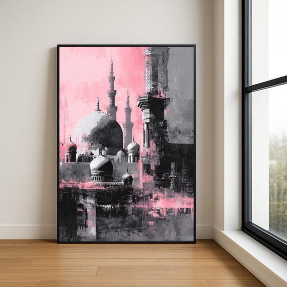 High Resolution Landmark Oil Painting