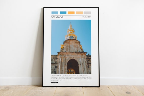 Cartagena Travel Print Cartagena Photography Colombia Travel Gift Colombia Wall Decor Cartagena Art Print Downloads
