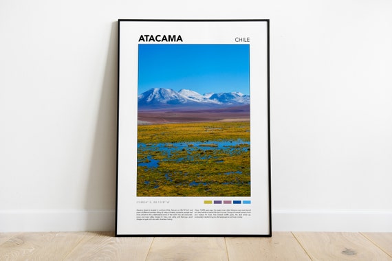 Atacama Chile Travel Print Atacama Photography Atacama Travel Gift Atacama Wall Decor Atacama Art Print Downloads