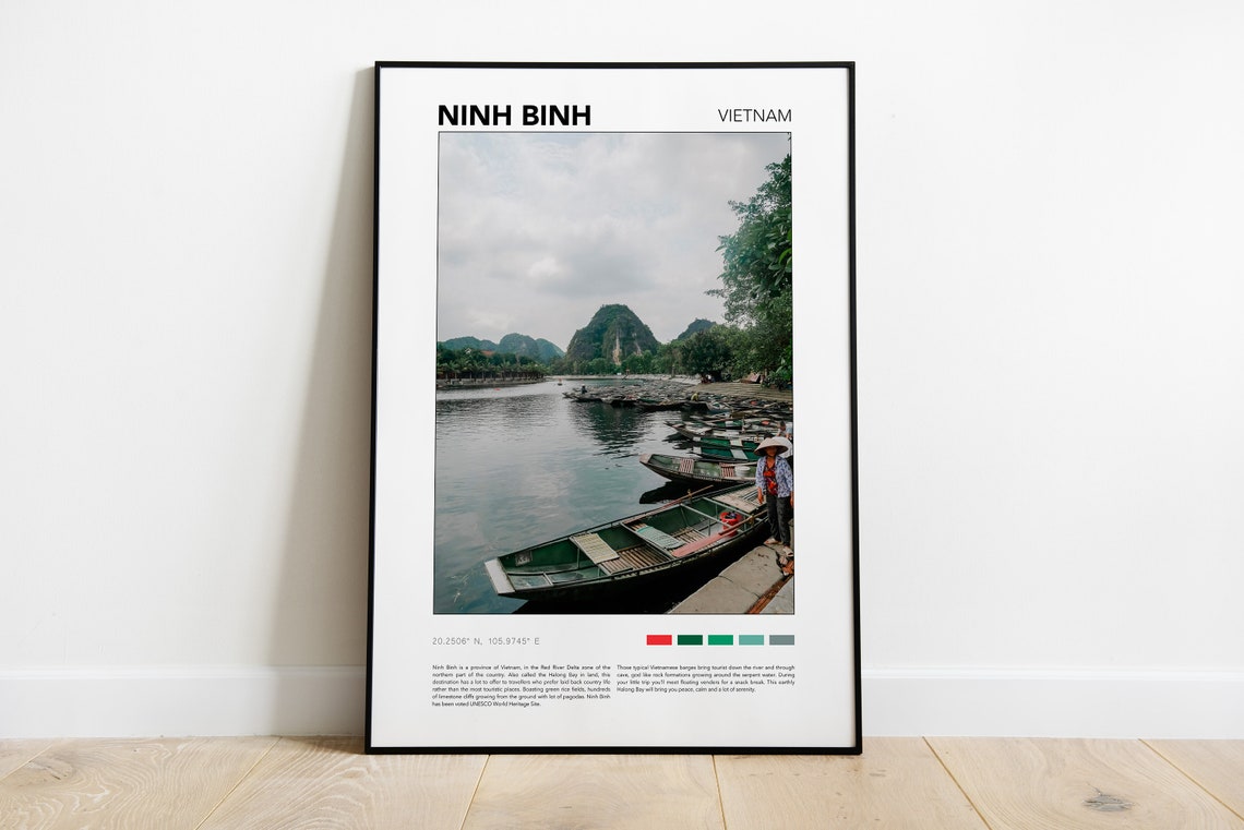 Ninh Binh Vietnam Travel Print Vietnam Photography Vietnam Travel Gift Vietnam Wall Decor Vietnam Art Print Downloads