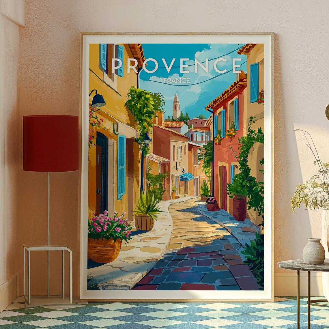 Provence Poster France Avignon Travel Poster - Image 2