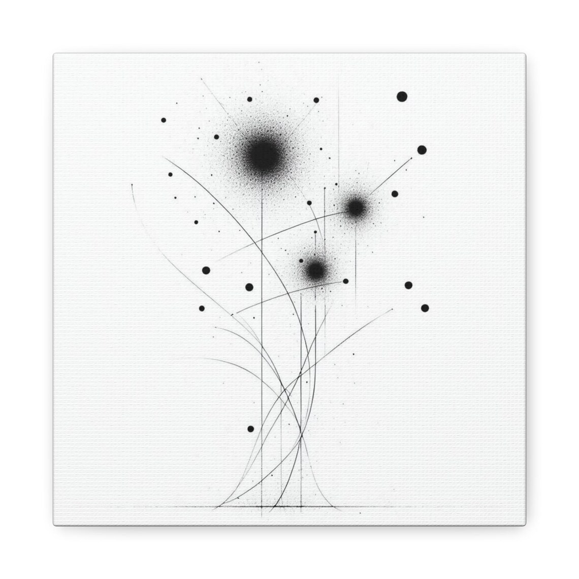 Abstract Floral Modern Minimalist Art Print - Image 3