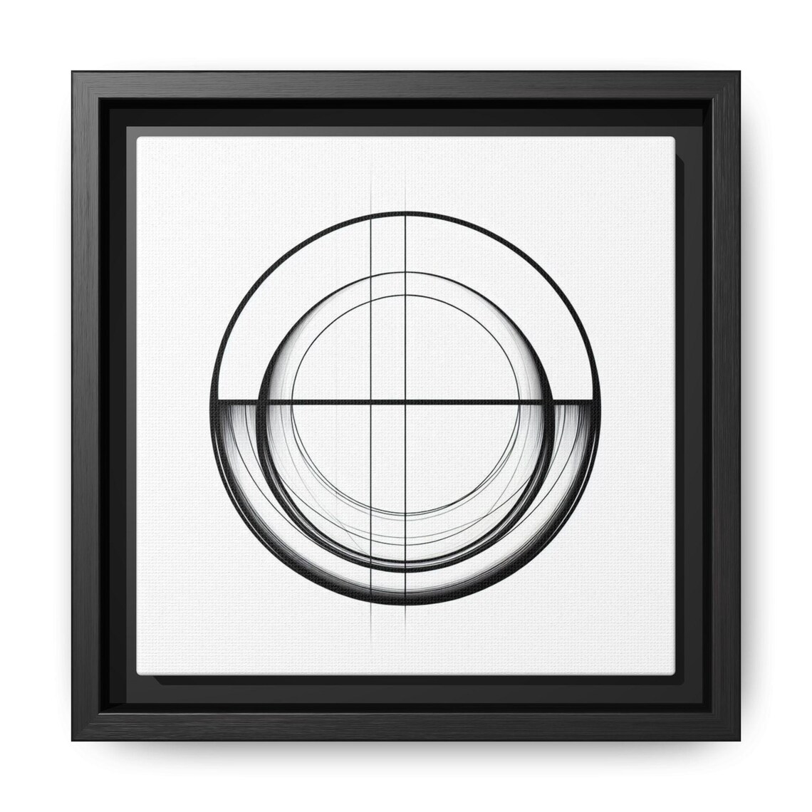 Modern Abstract Minimalist Geometric Office Decor - Image 2