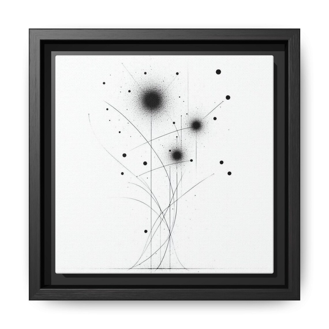 Modern Abstract Minimalist Art Print, Living Room - Image 2