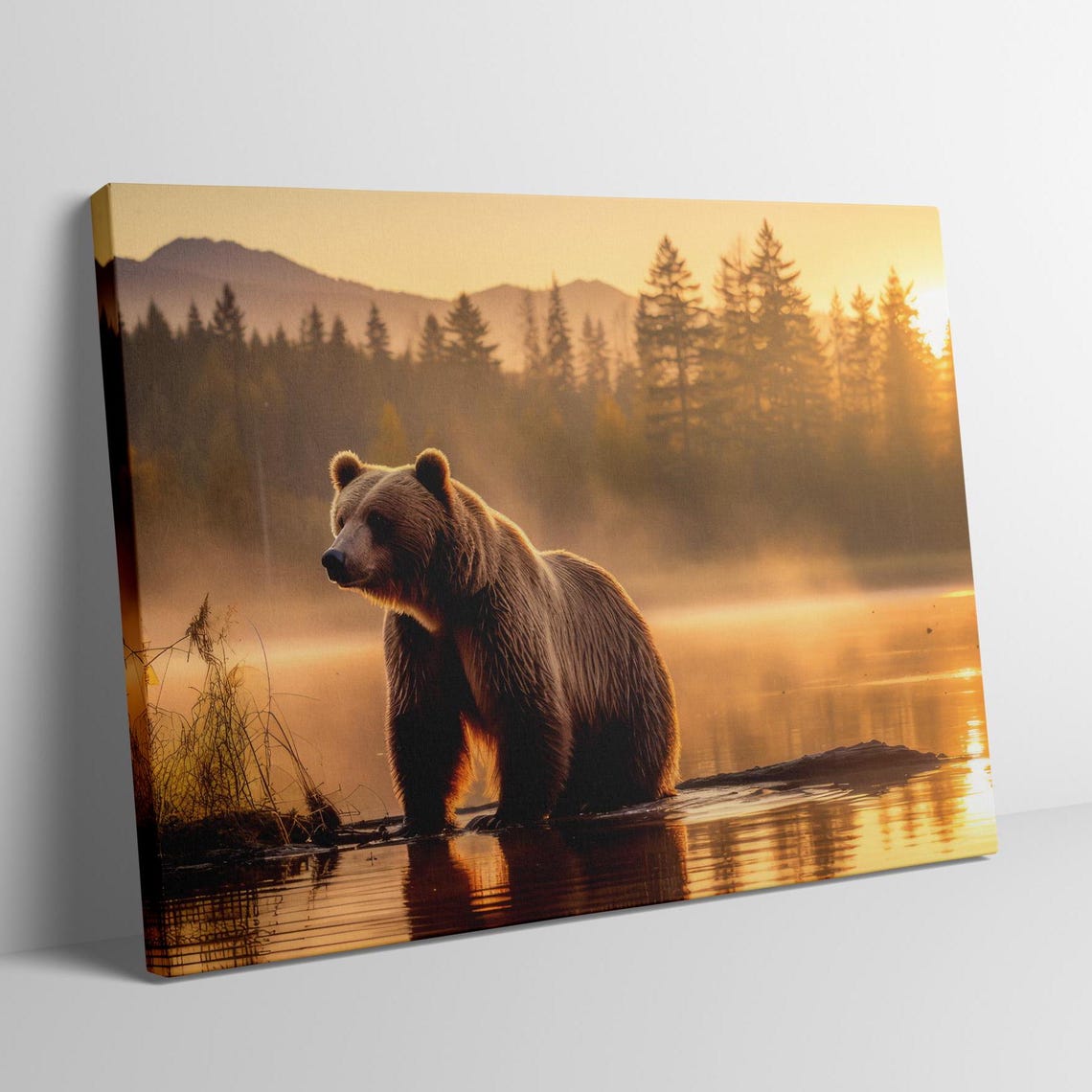 Vintage Mountain Art Print