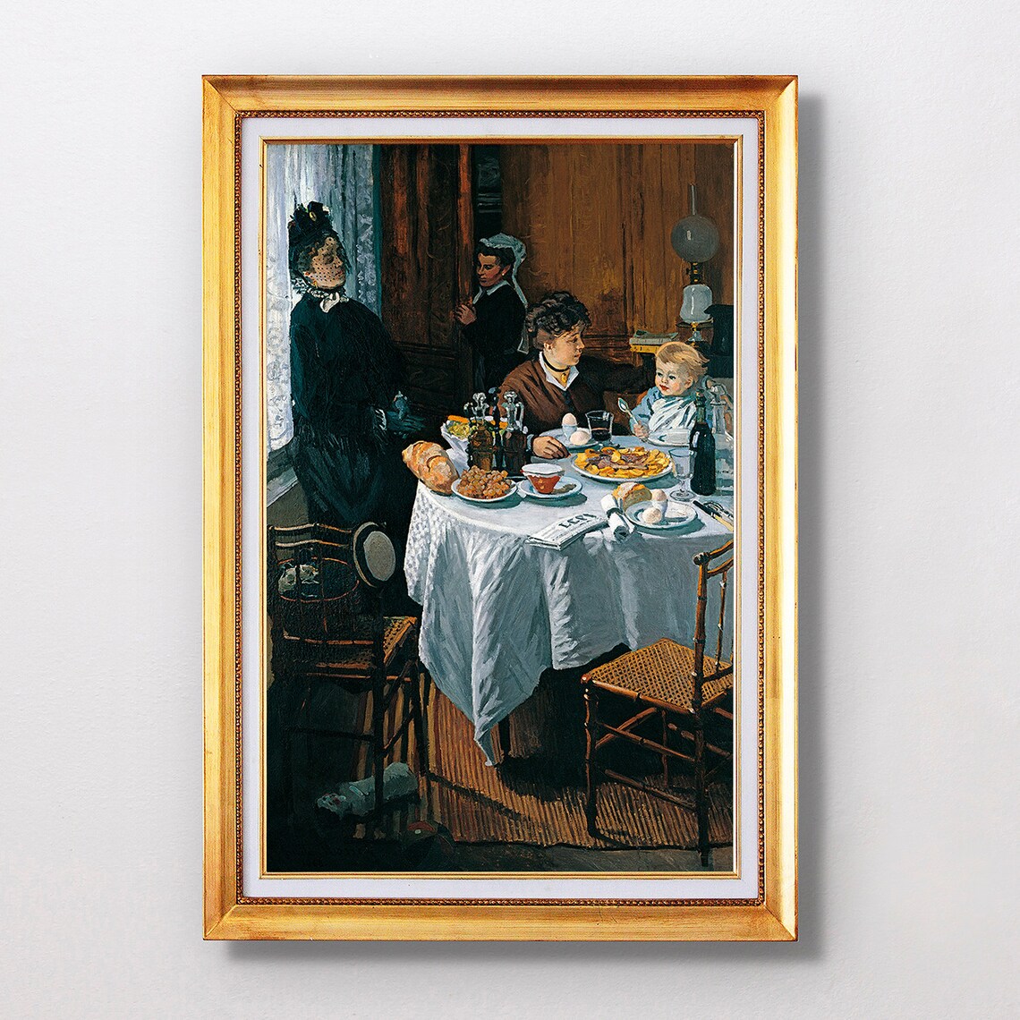 Claude Monet The Luncheon Fine Art Glice 1868 Sku 0077