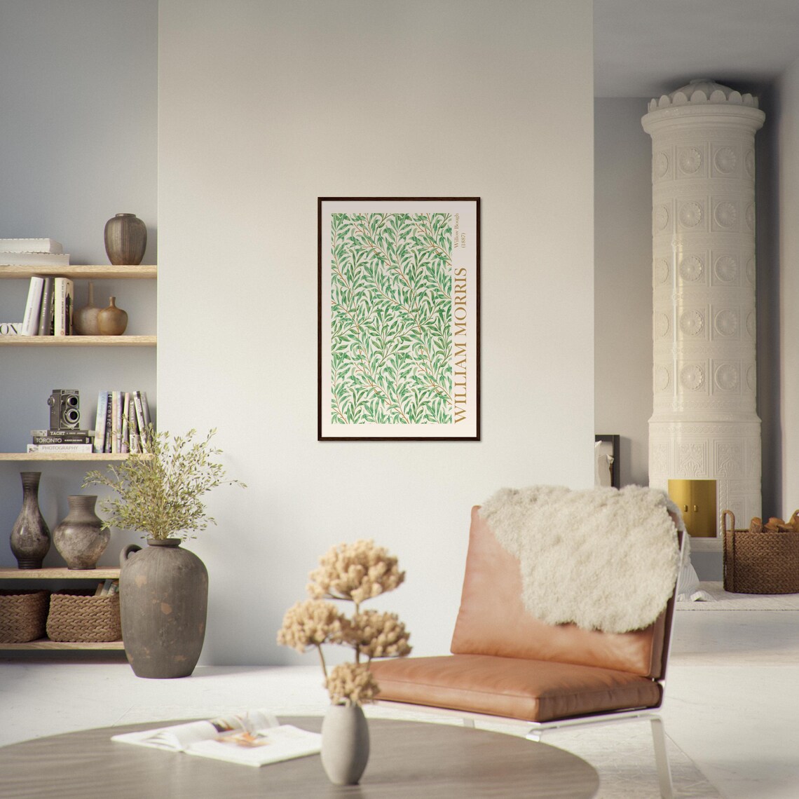 William Morris Exhibition Poster, Botanical Boho Decor - Image 2