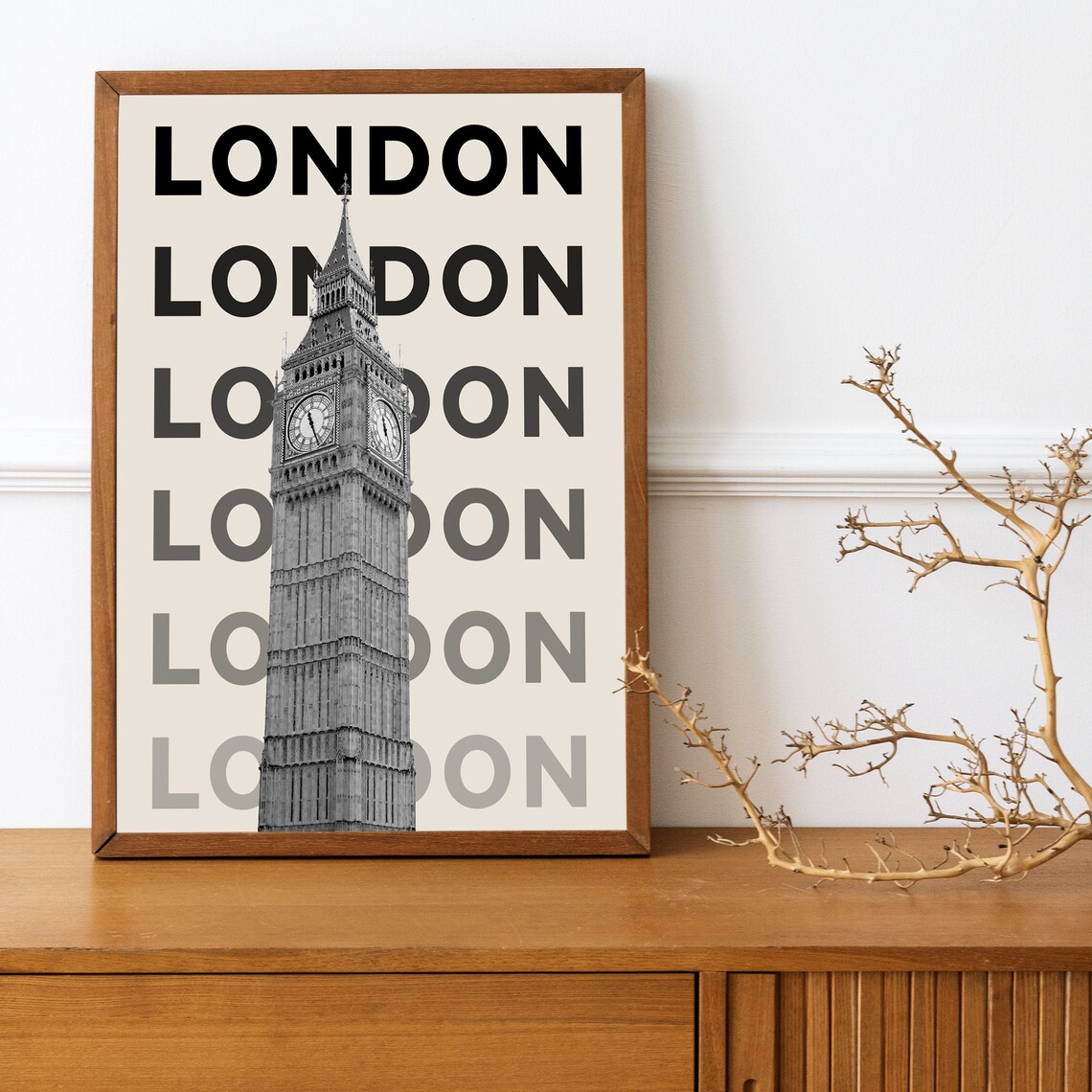 London City Travel Poster, Modern Travel Print - Image 4