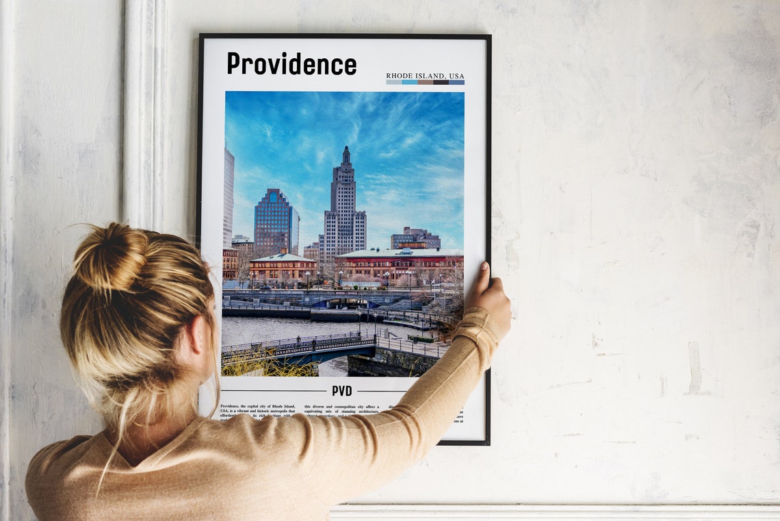 Providence Poster Providence Print Providence Wall Art United States Photo United States Poster United States Print - Image 5