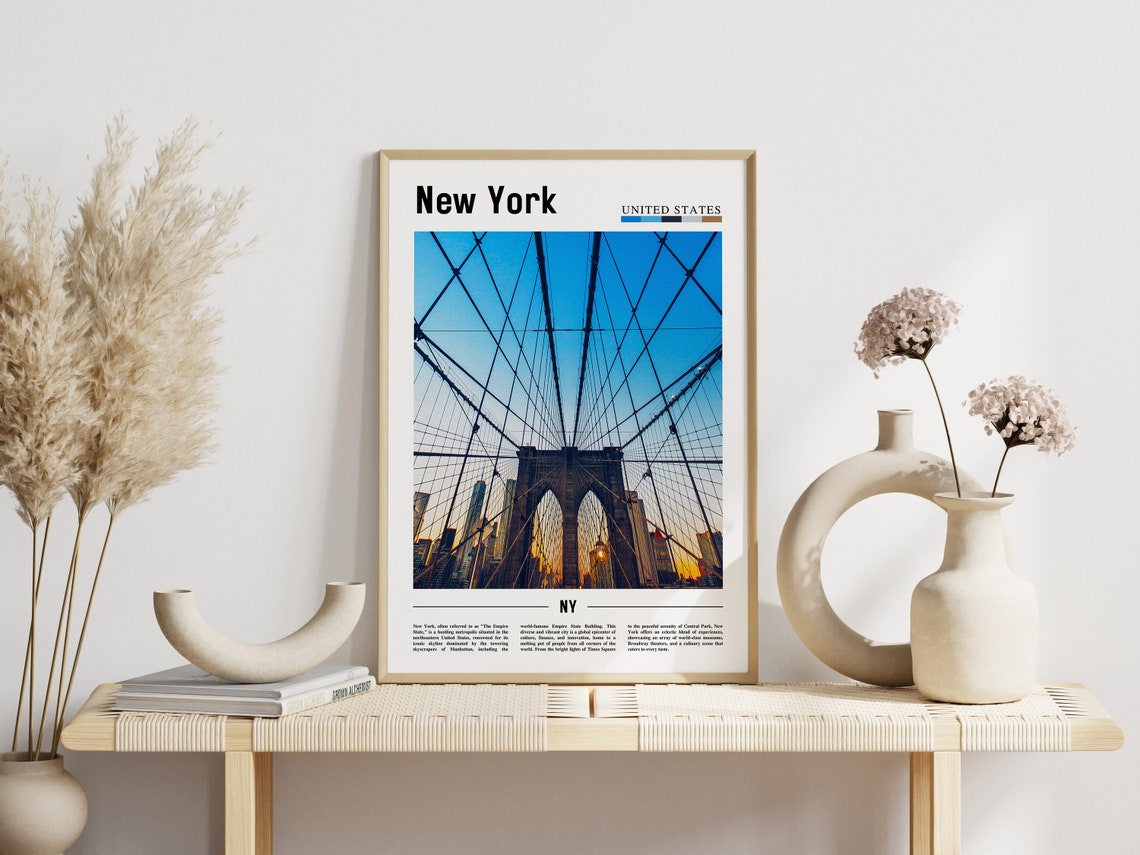 New York Poster New York Print New York Wall Art Ny Photo Ny Poster Ny Print New York Photo Travel Poster - Image 6