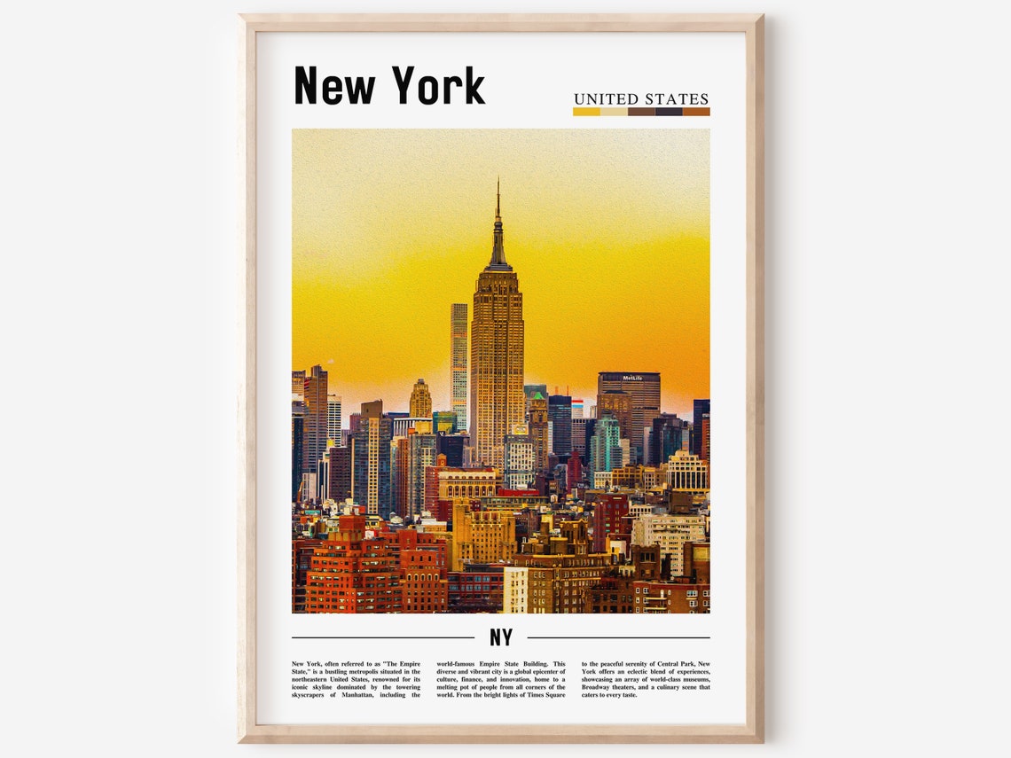 New York Poster New York Print New York Wall Art Ny Photo Ny Poster Ny Print New York Photo Travel Poster