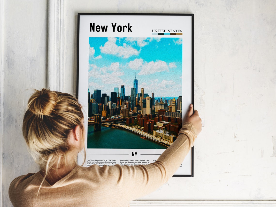 New York Poster New York Print New York Wall Art Ny Photo Ny Poster Ny Print New York Photo Travel Poster - Image 5