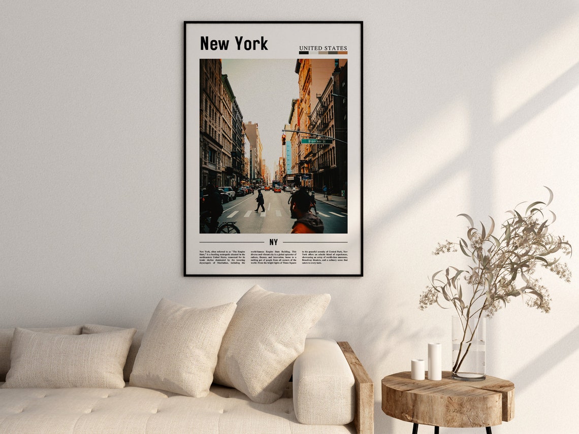 New York Poster New York Print New York Wall Art Ny Photo Ny Poster Ny Print New York Photo Travel Poster - Image 2