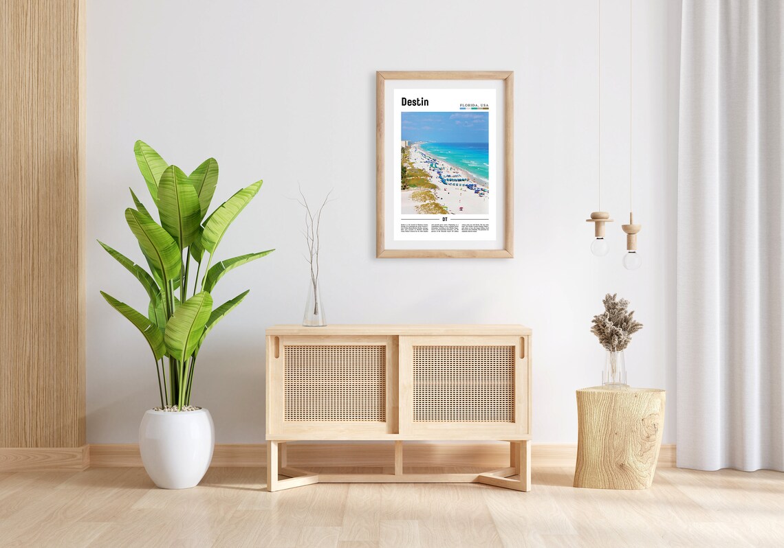 Destin Travel Poster, Colorful City Artwork - Image 5