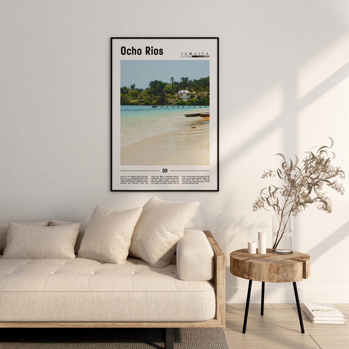 Ocho Rios Poster Ocho Rios Print Ocho Rios Wall Art Caribbean Photo Caribbean Poster Caribbean Print Travel Poster - Image 2