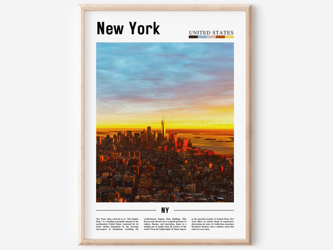 New York Poster New York Print New York Wall Art Ny Photo Ny Poster Ny Print New York Photo Travel Poster
