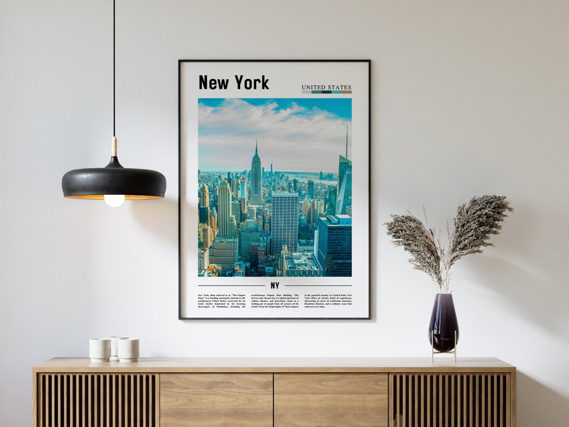 New York Poster New York Print New York Wall Art Ny Photo Ny Poster Ny Print New York Photo Travel Poster - Image 4