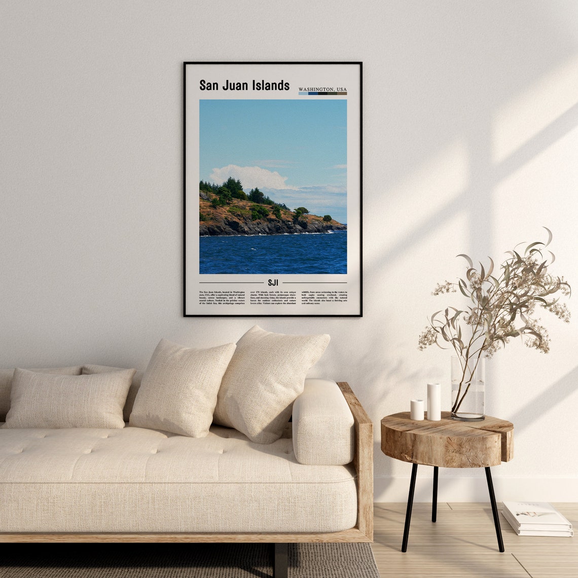 San Juan Islands Poster San Juan Islands Print San Juan Islands Wall Art United States Photo United States Poster United States Print - Image 2