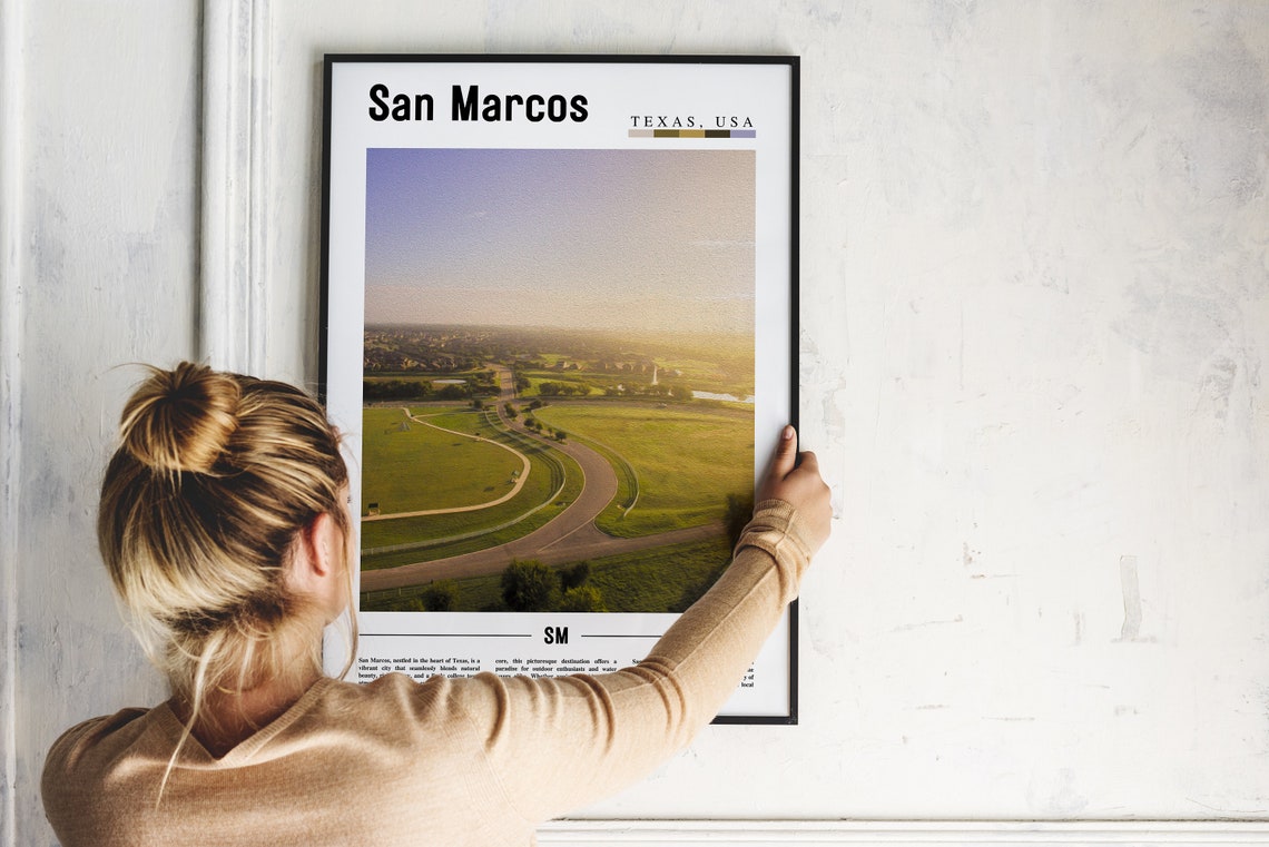San Marcos, United States Travel Poster - Image 5