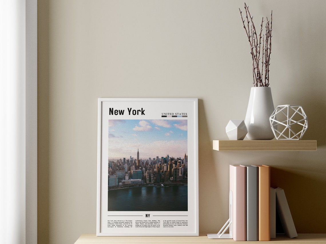 New York Poster New York Print New York Wall Art Ny Photo Ny Poster Ny Print New York Photo Travel Poster - Image 3