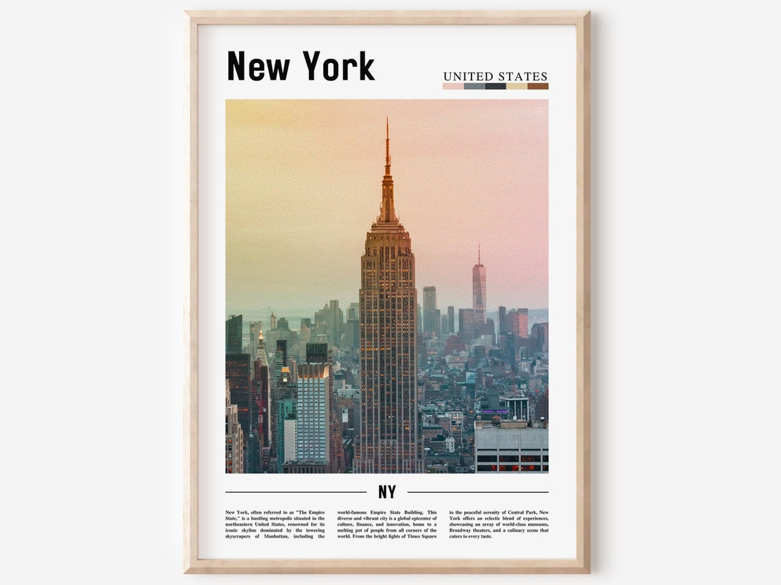 New York Poster New York Print New York Wall Art Ny Photo Ny Poster Ny Print New York Photo Travel Poster