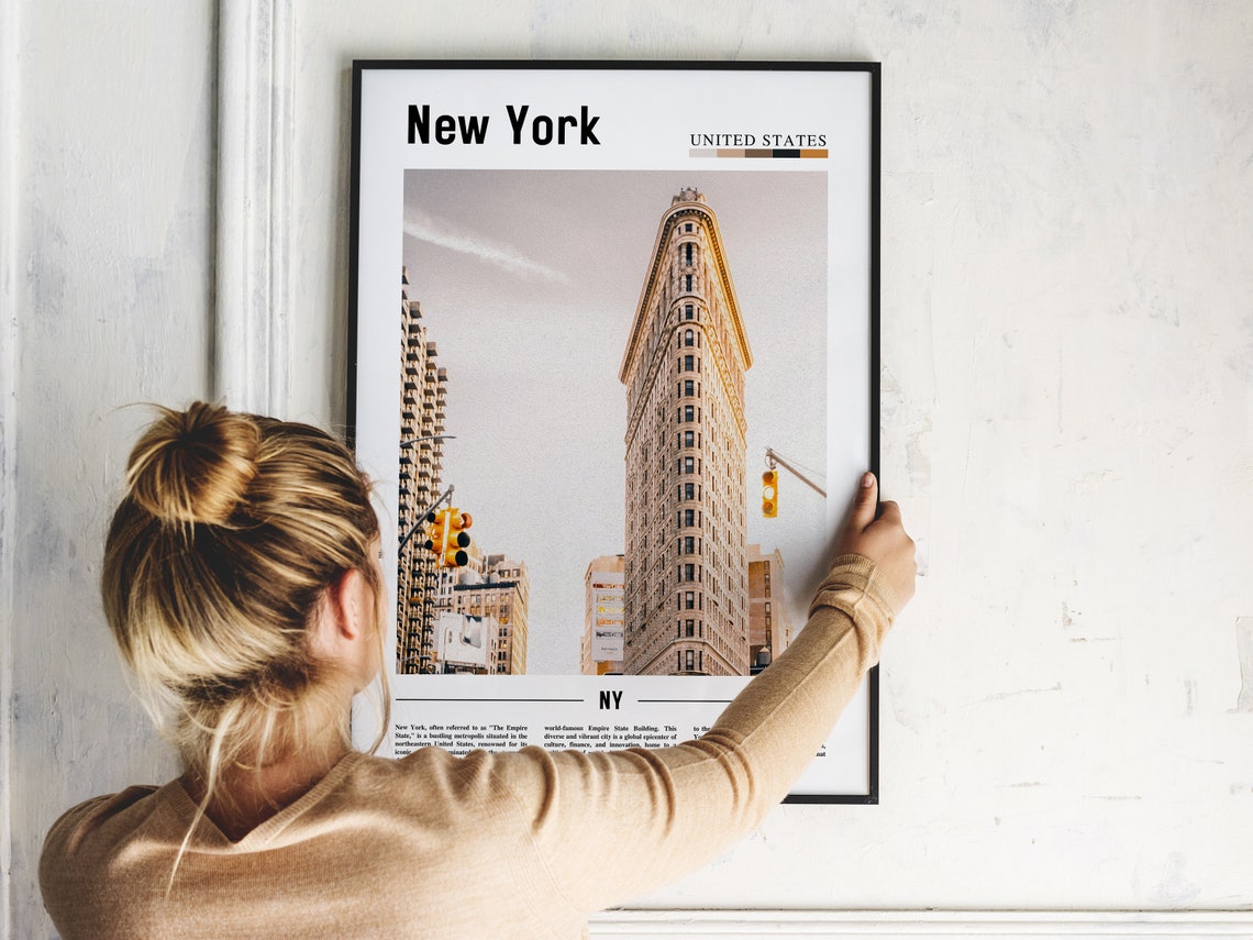 New York Poster New York Print New York Wall Art Ny Photo Ny Poster Ny Print New York Photo Travel Poster - Image 5