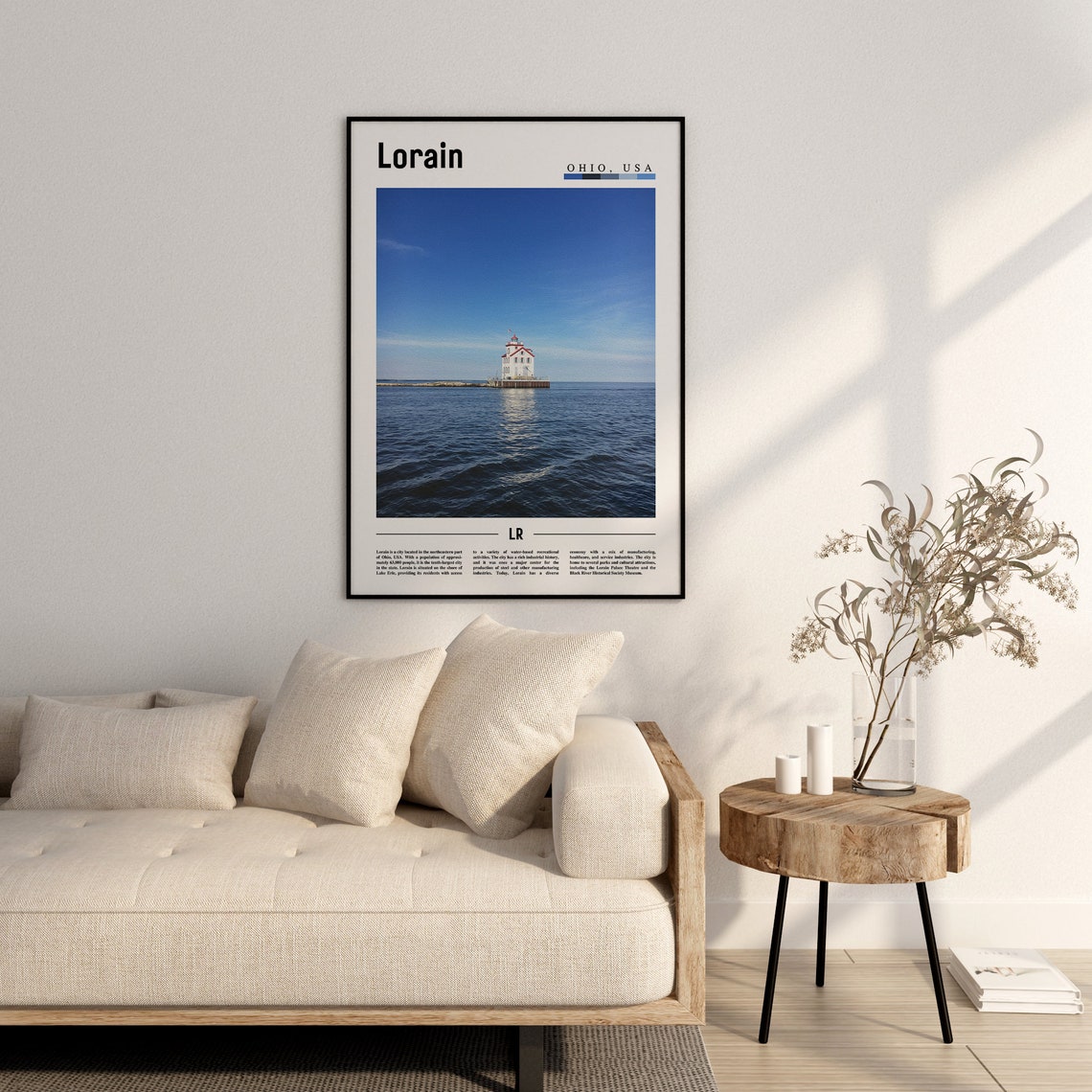 Lorain Poster Lorain Print Lorain Wall Art United States Photo United States Poster United States Print - Image 2