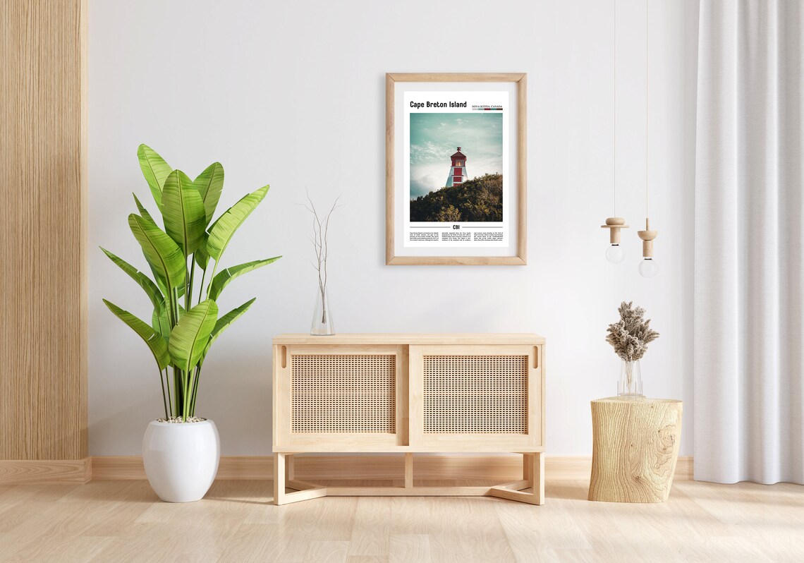 Cape Breton Island Minimal Travel Poster - Image 3