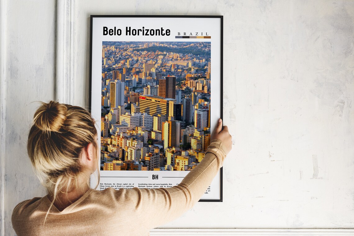 Belo Horizonte Travel Poster, South America - Image 5