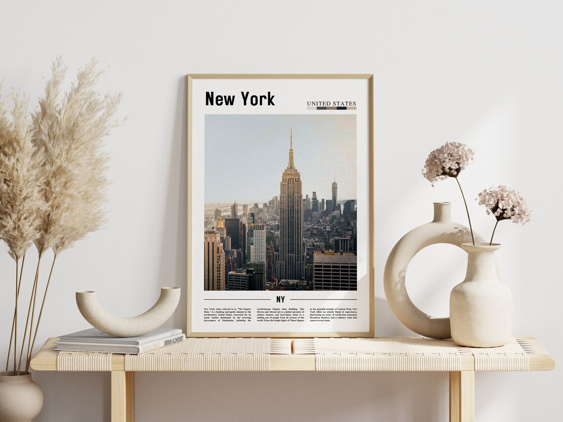 New York Travel Poster, City Photo Wall Art - Image 6