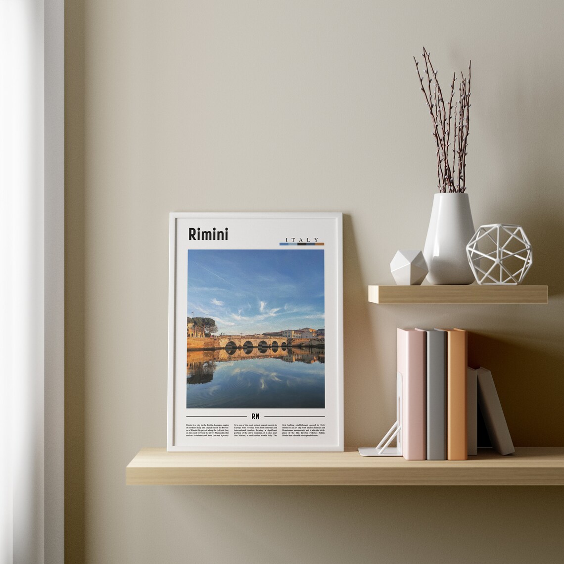 Rimini Minimal Travel Poster, City Destination - Image 2