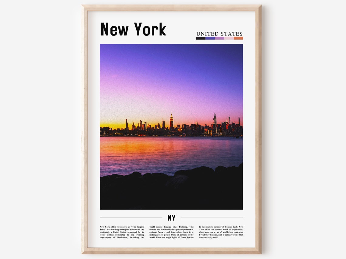 New York Poster New York Print New York Wall Art Ny Photo Ny Poster Ny Print New York Photo Travel Poster