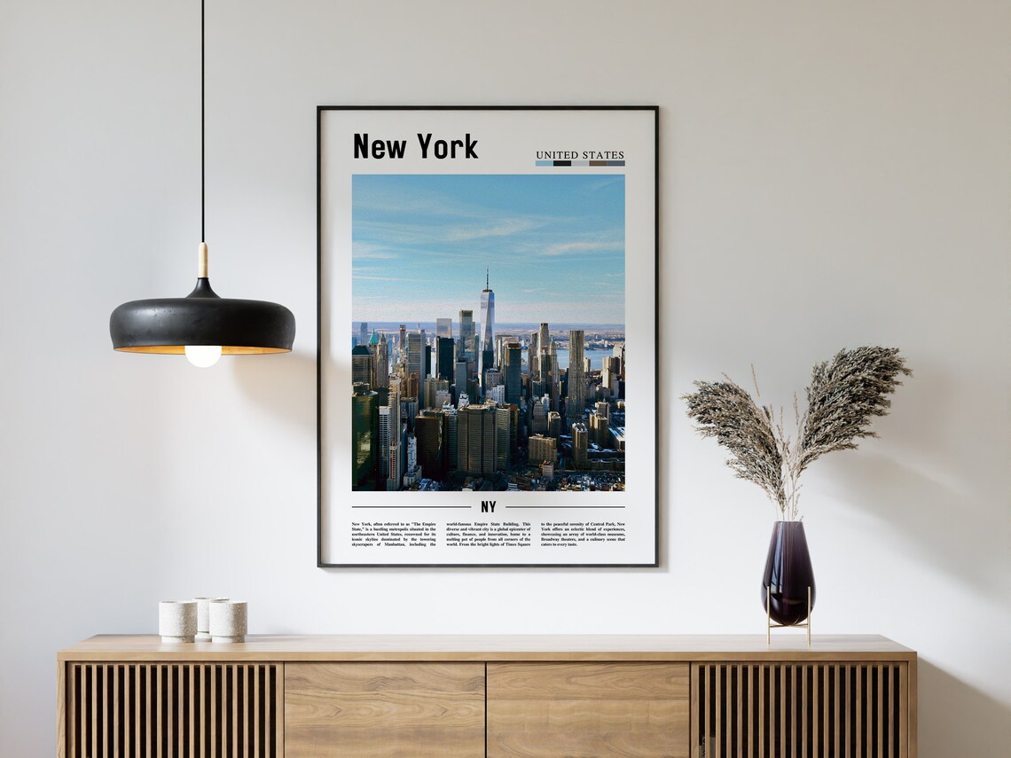 New York Travel Poster, New York Photo Print - Image 4