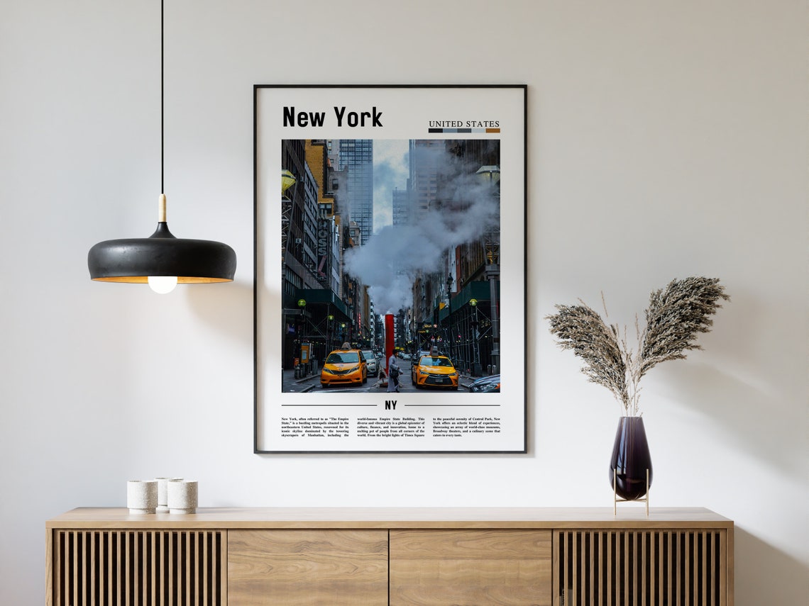 New York Poster New York Print New York Wall Art Ny Photo Ny Poster Ny Print New York Photo Travel Poster - Image 4