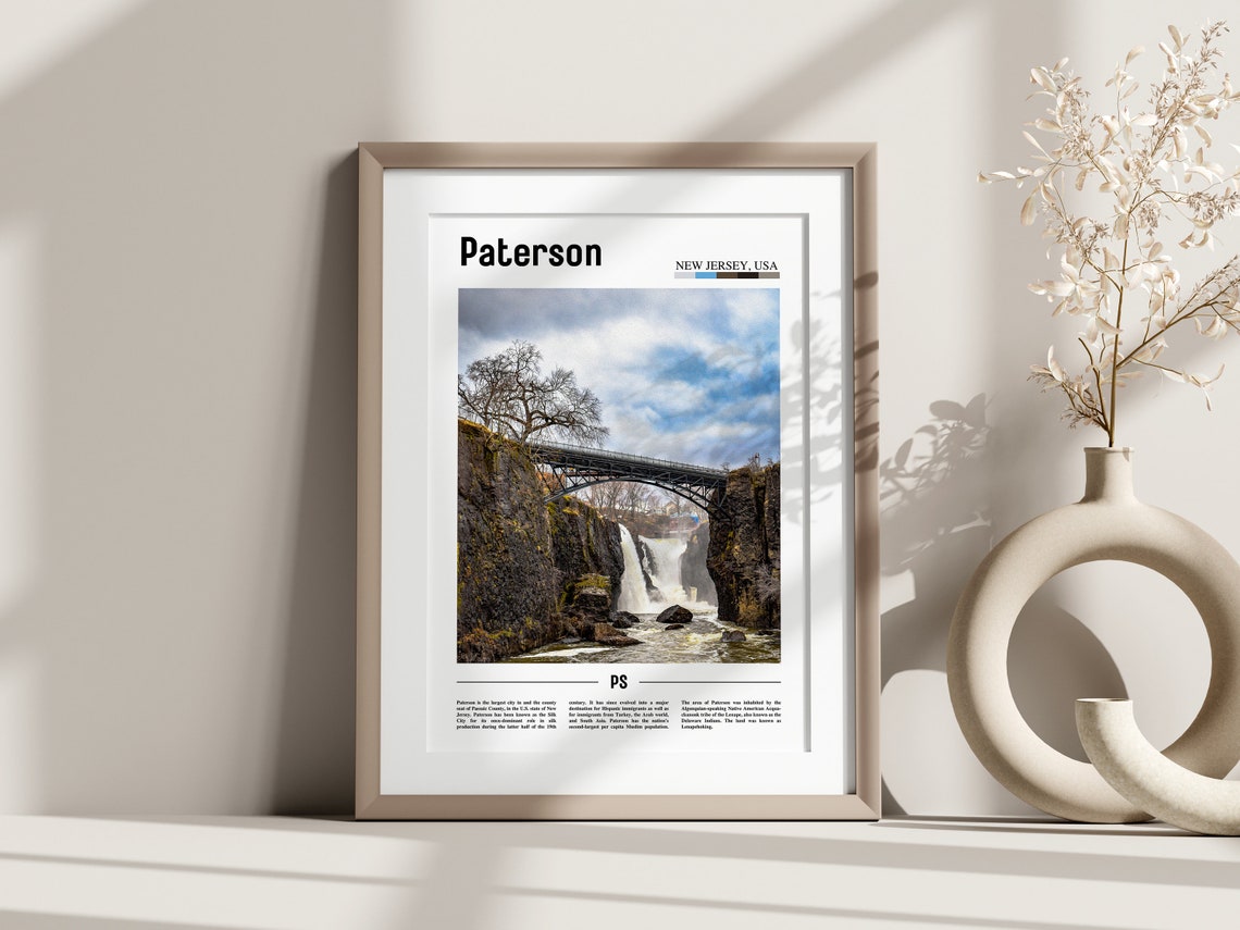 Paterson Poster Paterson Print Paterson Wall Art United States Photo United States Poster United States Print - Image 2