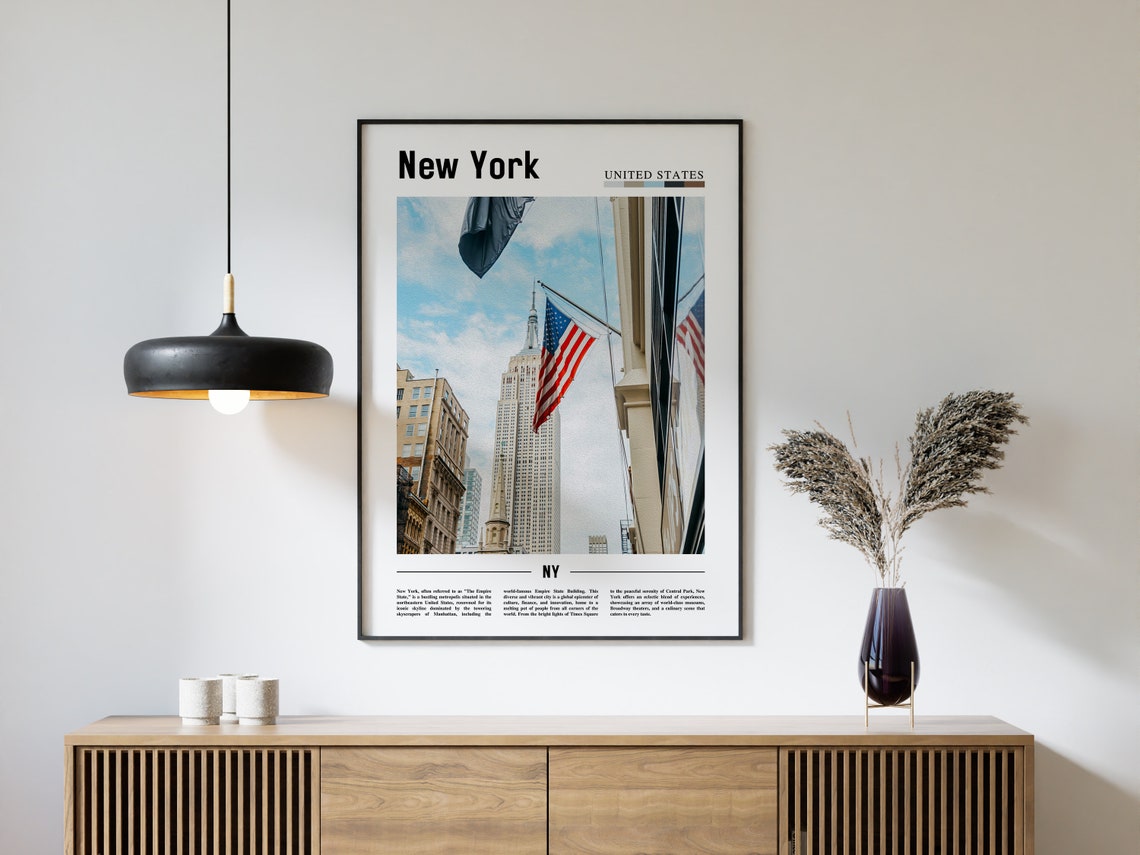 New York Poster New York Print New York Wall Art Ny Photo Ny Poster Ny Print New York Photo Travel Poster - Image 4
