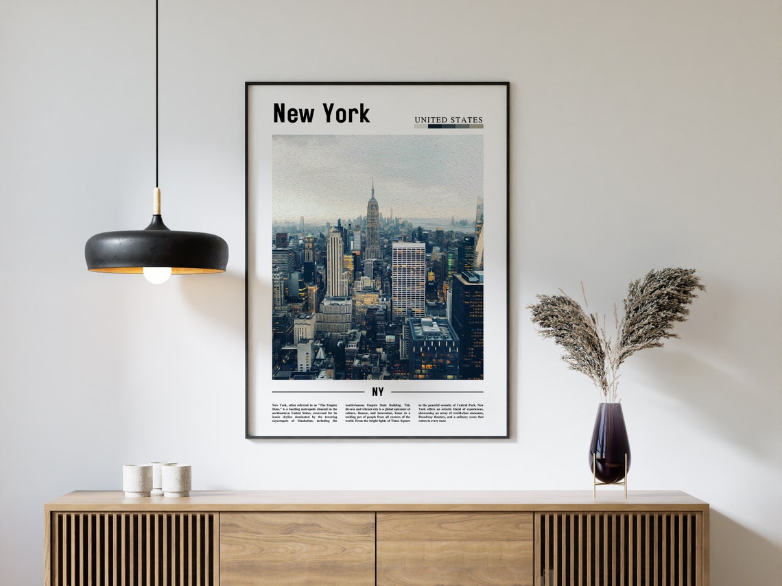 New York Poster New York Print New York Wall Art Ny Photo Ny Poster Ny Print New York Photo Travel Poster - Image 4