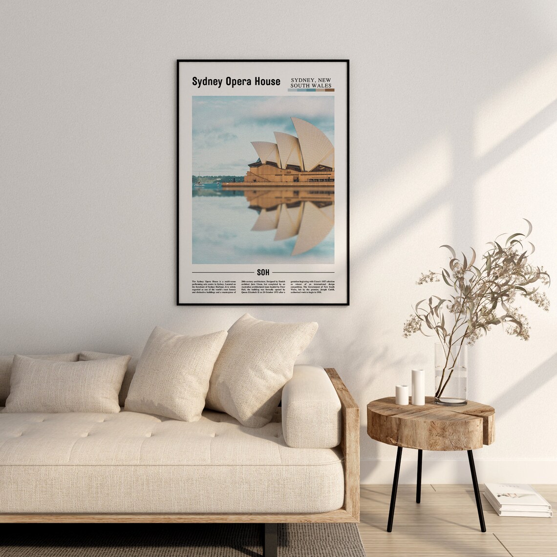 Sydney Opera House, Minimal Travel Poster - Image 2