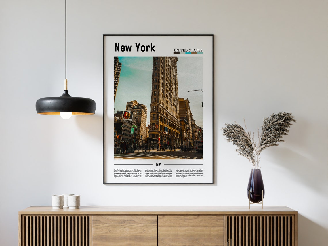 New York Poster New York Print New York Wall Art Ny Photo Ny Poster Ny Print New York Photo Travel Poster - Image 4