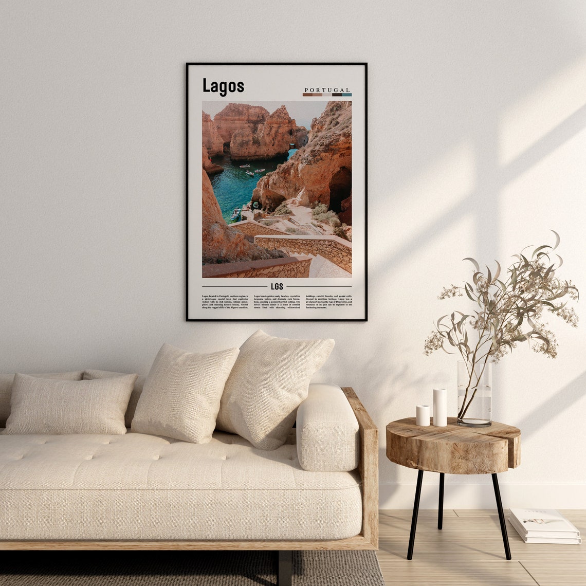 Lagos Poster Lagos Print Lagos Wall Art Europe Photo Europe Poster Europe Print Travel Poster - Image 2