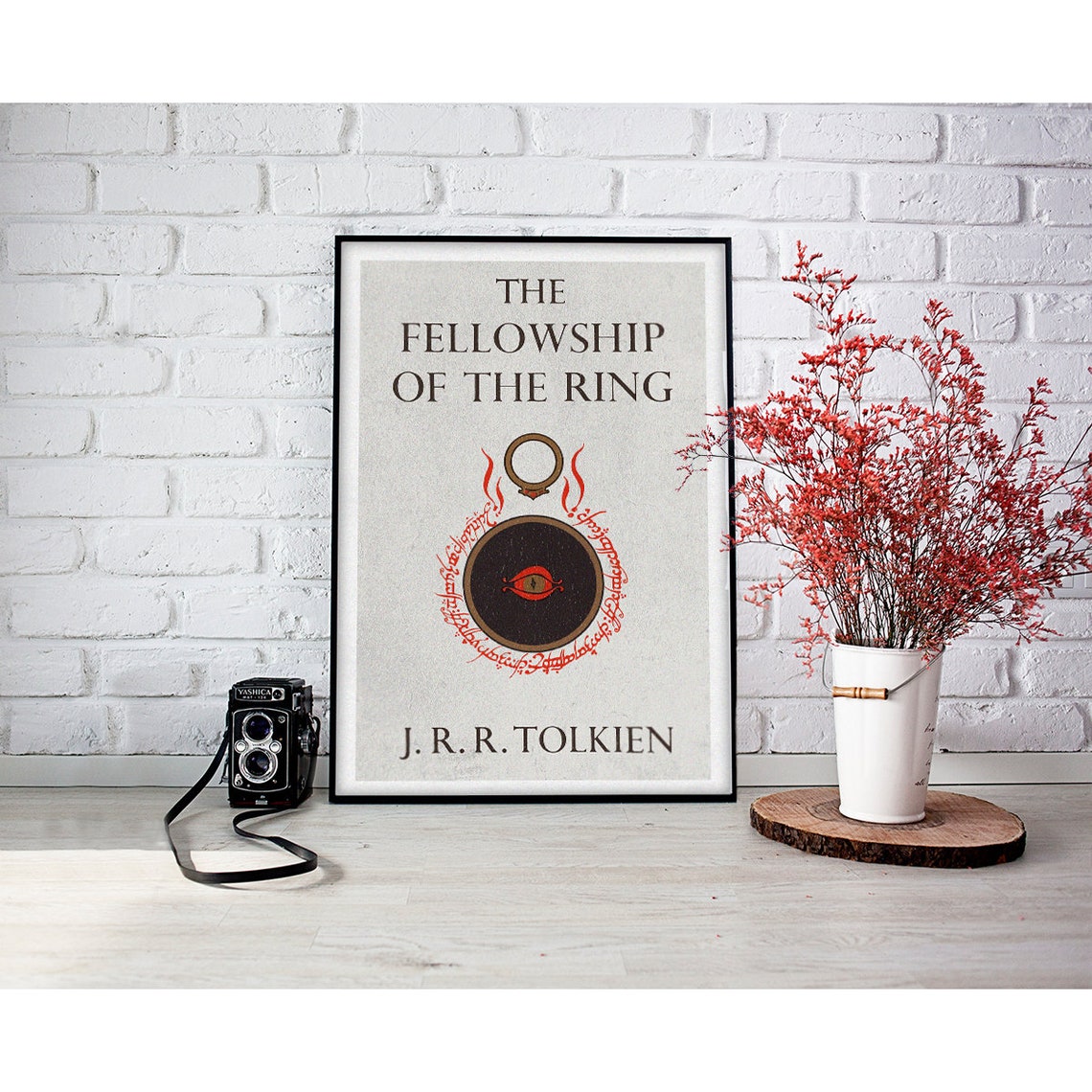 Lord Of The Rings Print Retro Lord Of The Ring Poster Gift For Him Christmas Gifts Best Selling Items Lotr Decor Tolkein Art - Image 2
