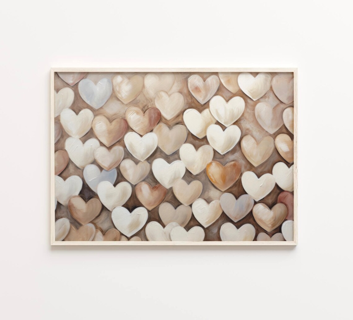 Vintage Valentines Day Romantic Heart Art Print - Image 5